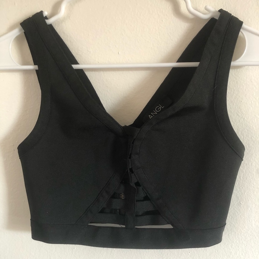 ANGL Cut Out Front Crop